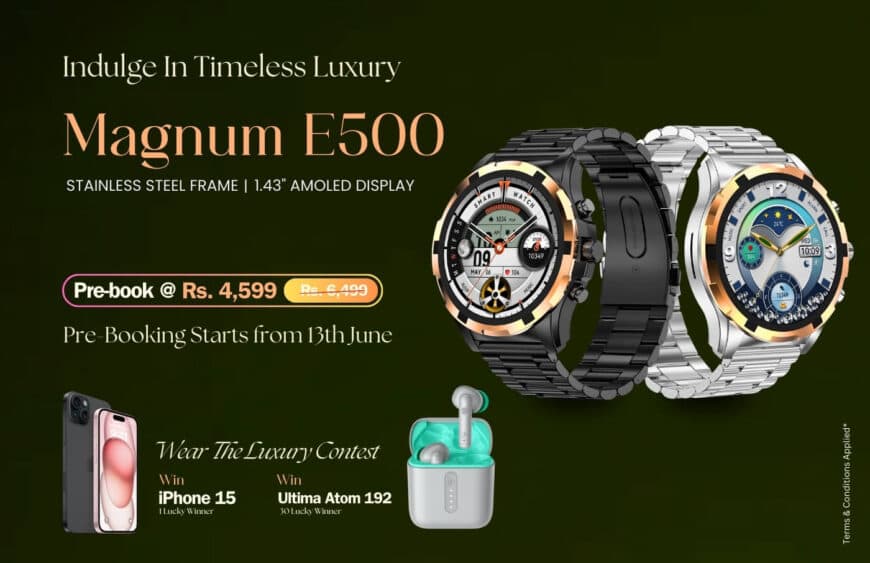 Ultima Lifestyle Unveils the Magnum E500: A New Era of Luxury Smartwatch
